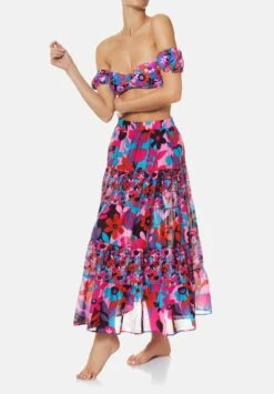 Langer Mit Volants Groovie Ho - Strandaccessoire - Multicolor