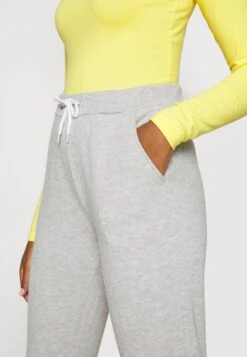 Even&Odd Regular Fit Jogger With Contrast - Trainingsbroek - Mottled Light Grey -ESPRIT Winkel 064d48a823ea44a892e2961a407fcb56