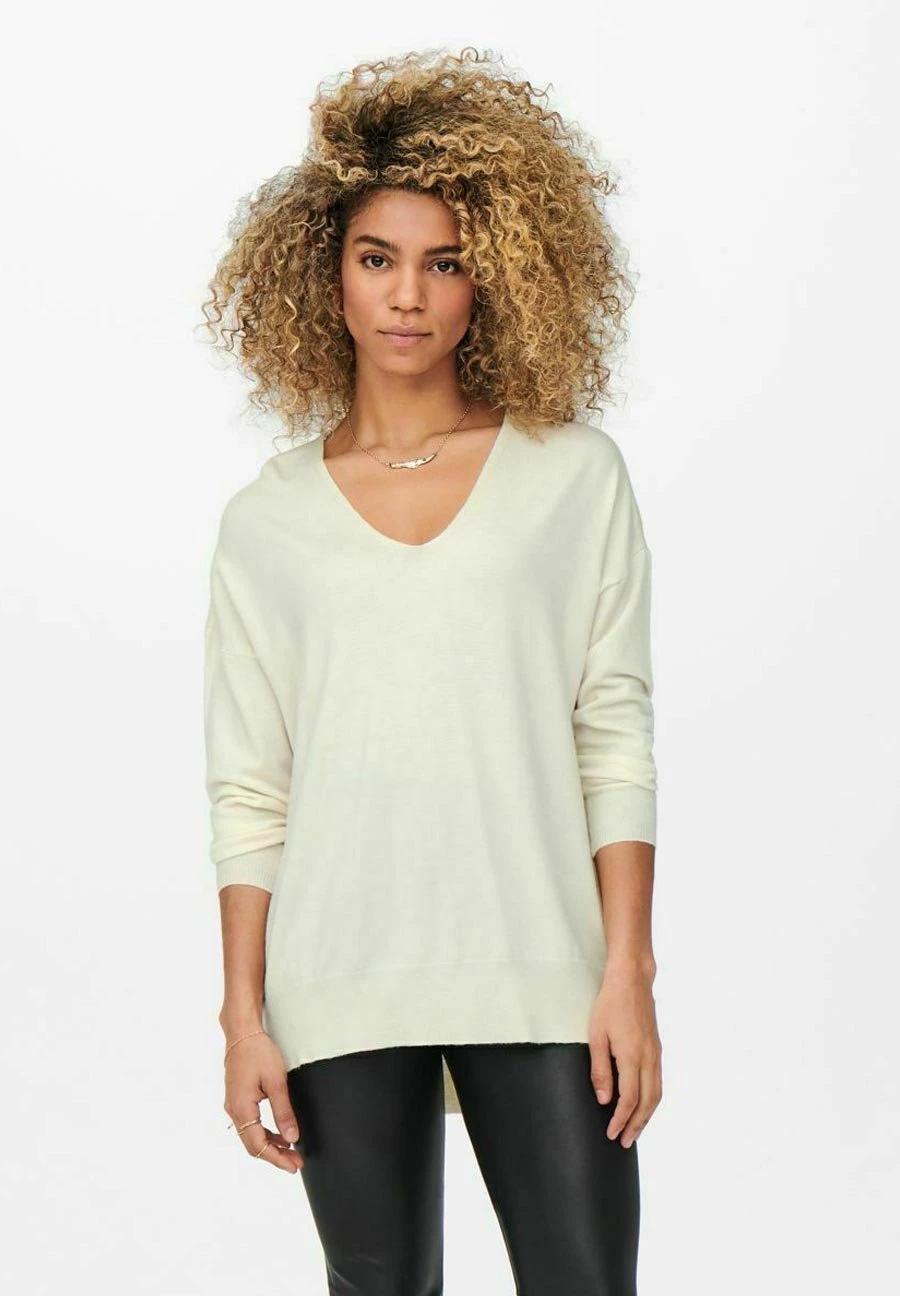 ONLY Loose Fit - Trui - Whitecap Gray 1 ONLY Loose Fit - Trui - Whitecap Gray