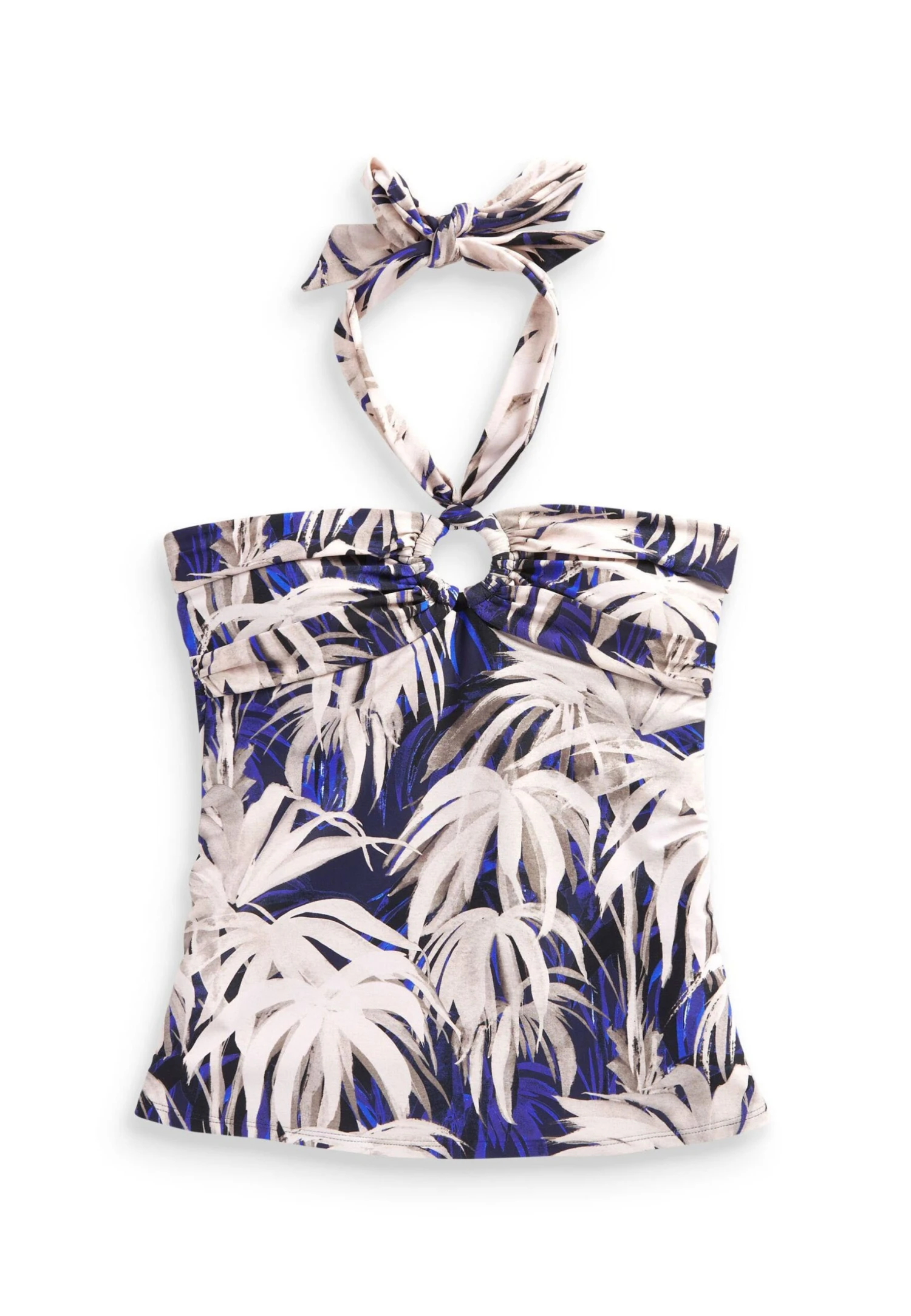 Next Bikinitop - Navy Blue Palm Print 6 Next Bikinitop - Navy Blue Palm Print - Afbeelding 6