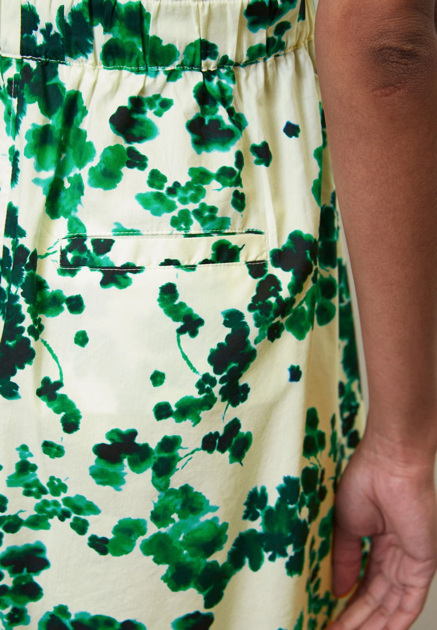 Marc O'Polo A-Lijn Rok - White, Green 4 Marc O'Polo A-Lijn Rok - White, Green - Afbeelding 4