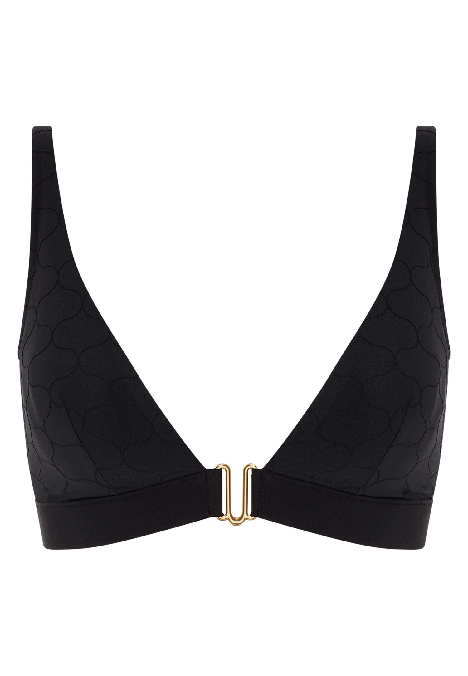 Chantelle Glow Wirefree Plunge Bra - Bikinitop - Black 4 Chantelle Glow Wirefree Plunge Bra - Bikinitop - Black - Afbeelding 4