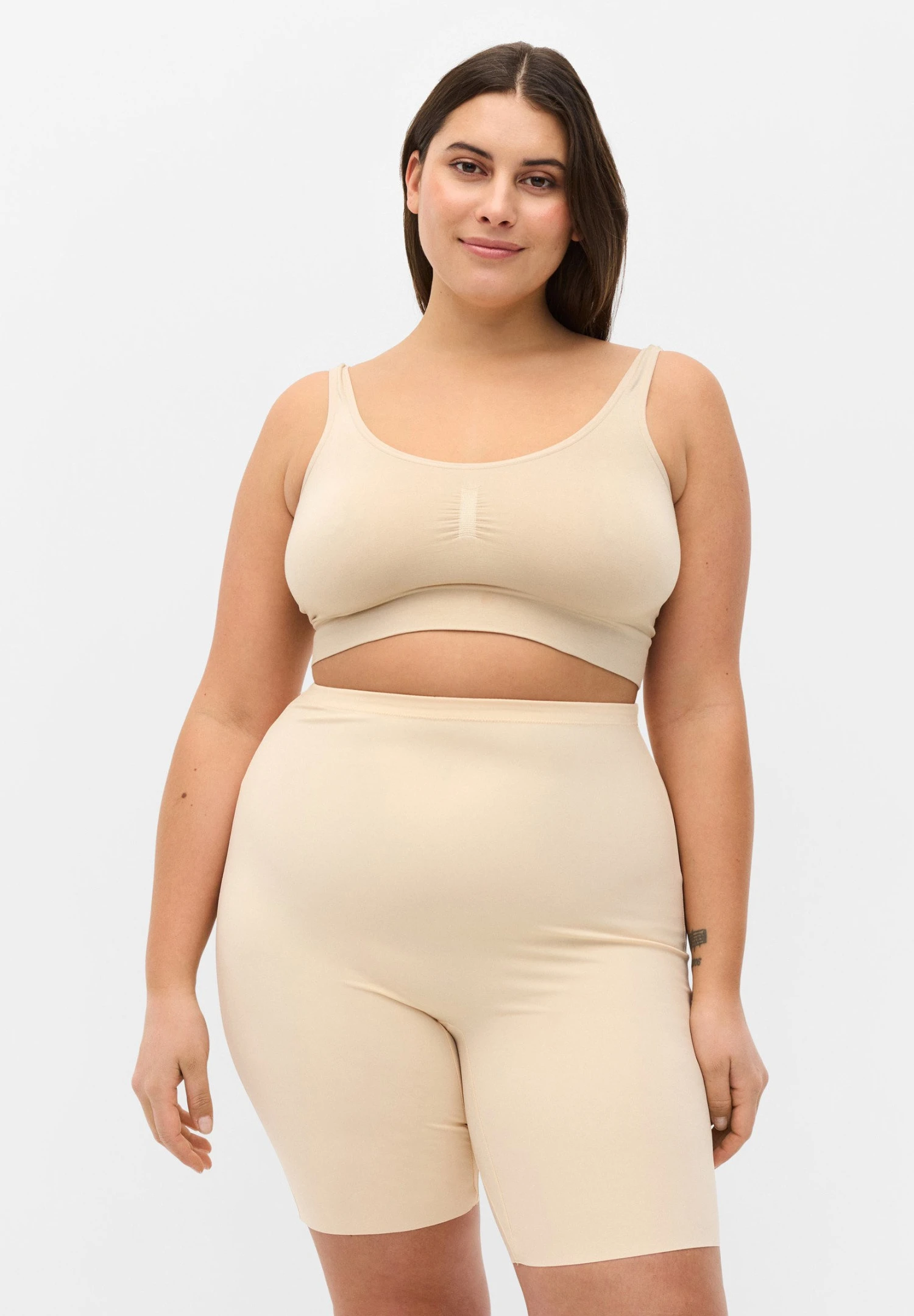 Zizzi Mit Hoher Taille - Shapewear - Nude 1 Zizzi Mit Hoher Taille - Shapewear - Nude