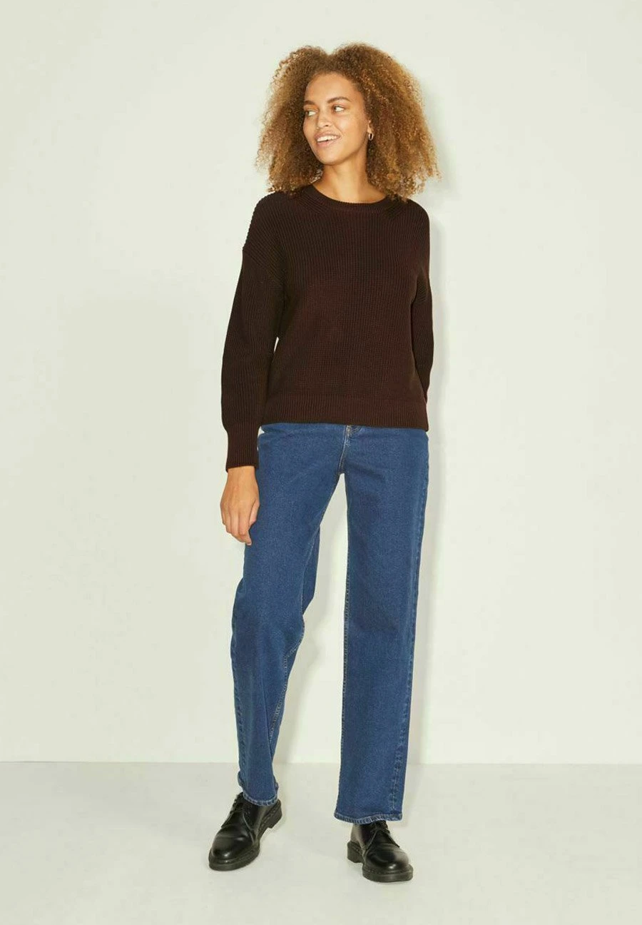 JJXX Mila Ls Twist Crew Neck Noos - Trui - Demitasse 2 JJXX Mila Ls Twist Crew Neck Noos - Trui - Demitasse - Afbeelding 2