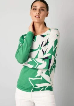 Trui - Grün/Weiß/Marine -ESPRIT Winkel 1024976223884ebd8965218da6d76ddb