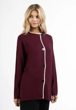 Usha Mit Knöpfen Nowles - Vest - Bordeaux