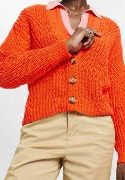 ESPRIT Tape Stitch - Vest - Orange Red New -ESPRIT Winkel 16871c7935ed41e993c48179f9d03b84