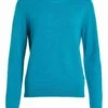 Vila Viril O Neck - Trui - Tahitian Teal