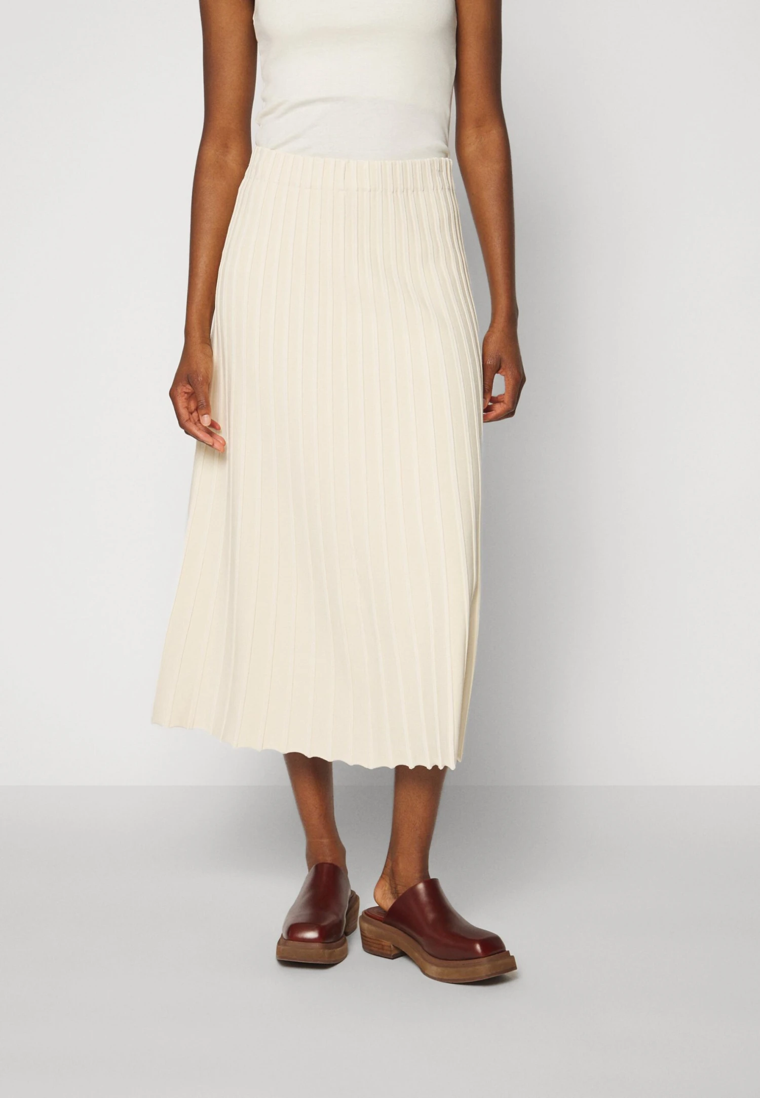 By Malene Birger Idris - A-Lijn Rok - Soft White 3 By Malene Birger Idris - A-Lijn Rok - Soft White - Afbeelding 3