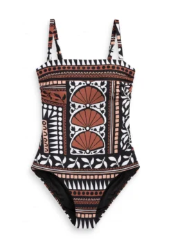 Next Bandeau Tummy Control Standard - Badpak - Black Aztec Print -ESPRIT Winkel 22d359e65014438fb21cc540e2b70707 scaled