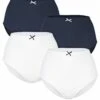 Harmony Taillen Im 4Er-Pack - Slip - X Marineblau/X Weiß