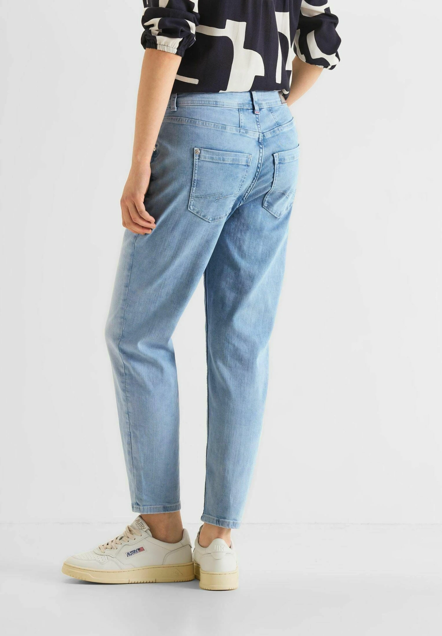 STREET ONE Slim Fit Jeans - Blau 3 STREET ONE Slim Fit Jeans - Blau - Afbeelding 3