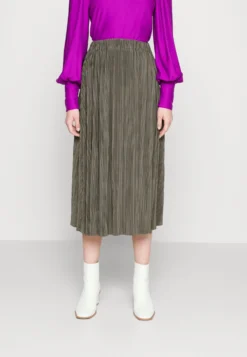 SAMSØE SAMSØE Uma Skirt - Plooirok - Dark Brindle