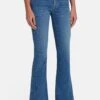 7 For All Mankind Tailorless - Bootcut Jeans - Light Blue