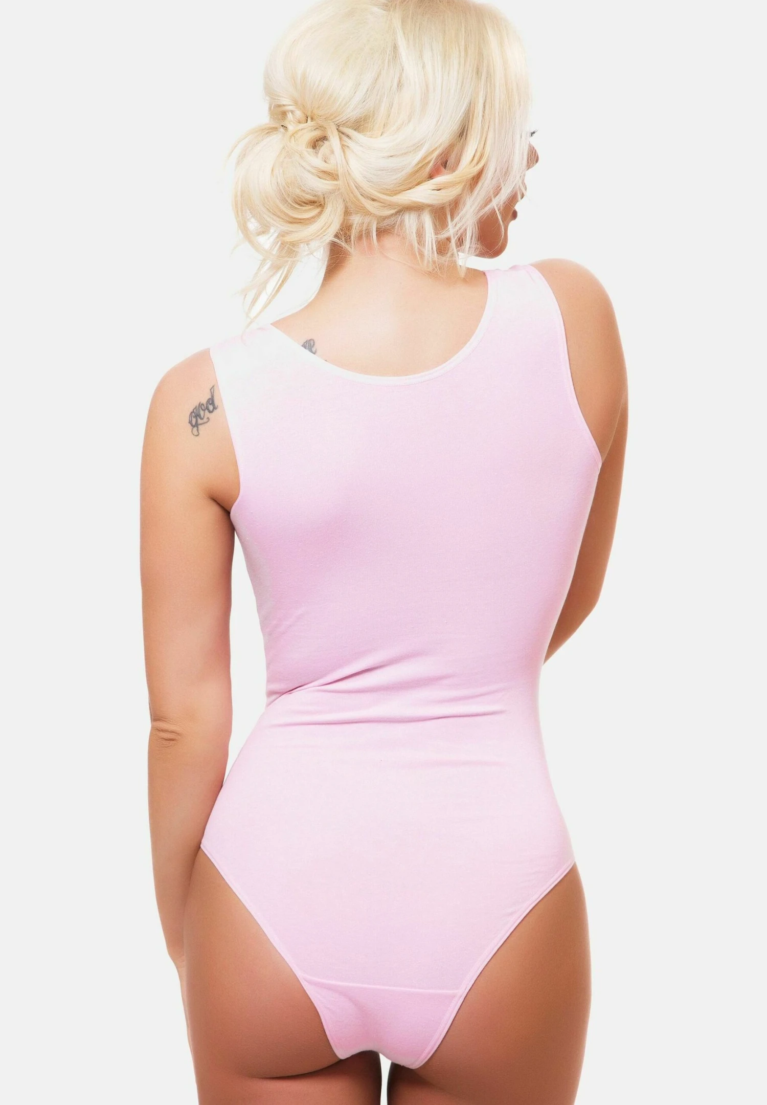 Ärmellos - Body - Babyrosa 3 Ärmellos - Body - Babyrosa - Afbeelding 3