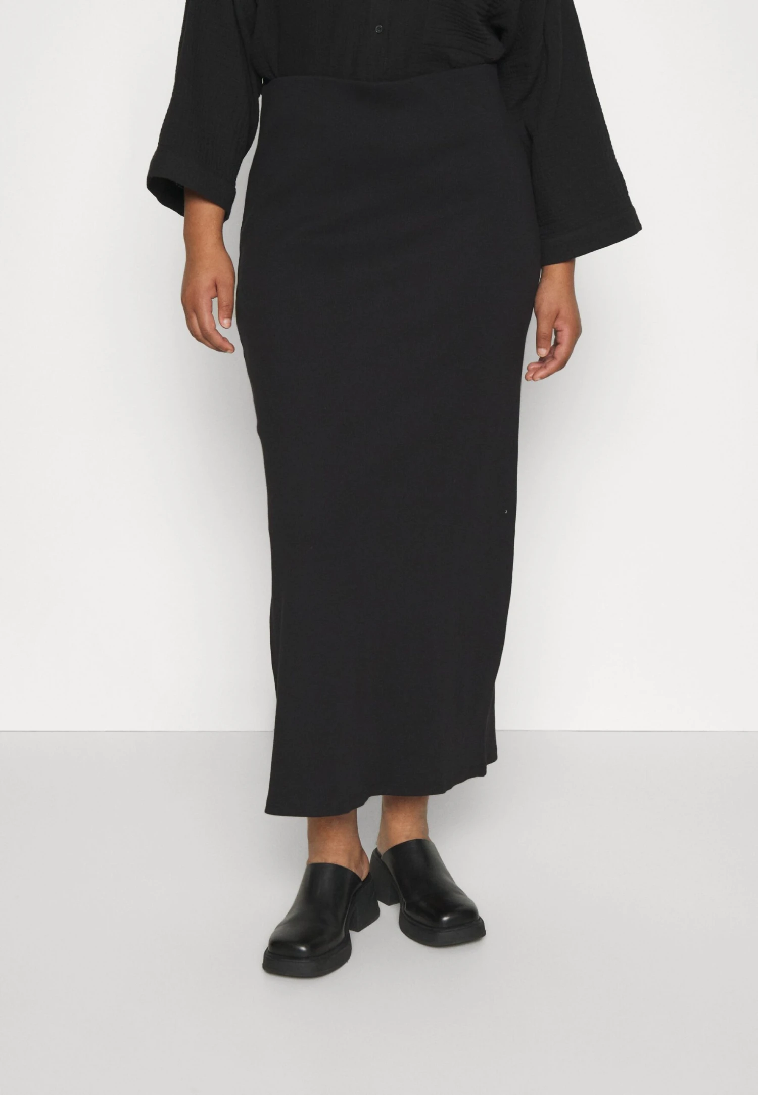 Nmmaya Ankle Length Skirt - Maxirok - Black 1 Nmmaya Ankle Length Skirt - Maxirok - Black