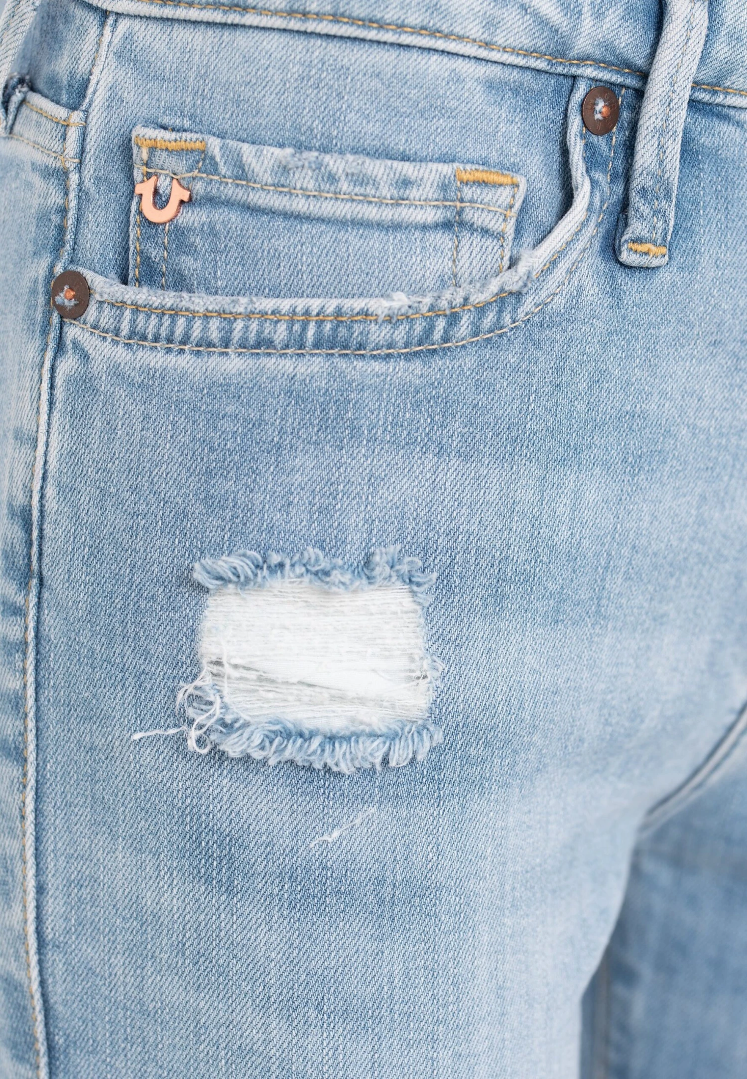 True Religion Bootcut Jeans - Blue Stone 4 True Religion Bootcut Jeans - Blue Stone - Afbeelding 4