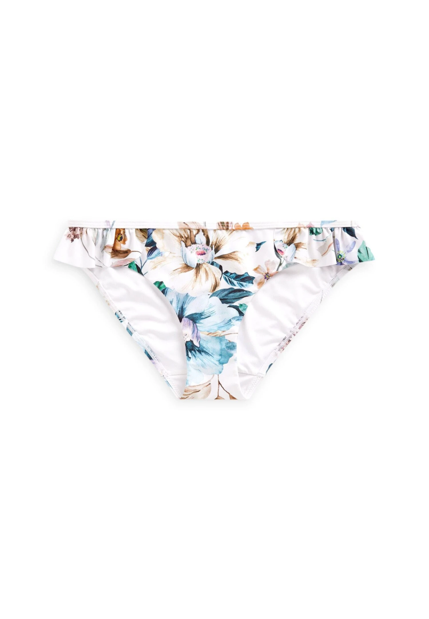 Next Frill High Leg Standard - Bikinibroekje - White Floral 5 Next Frill High Leg Standard - Bikinibroekje - White Floral - Afbeelding 5