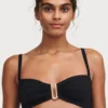 Chantelle Glow Wirefree Bandeau Bra - Bikinitop - Black
