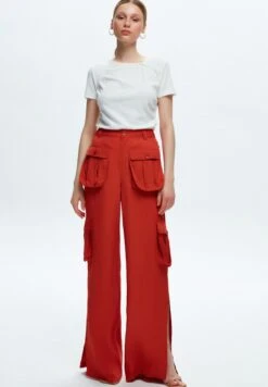 Pocket - Cargobroek - Cinnamon -ESPRIT Winkel 4979bb3614704294a5202a8daf6f6416