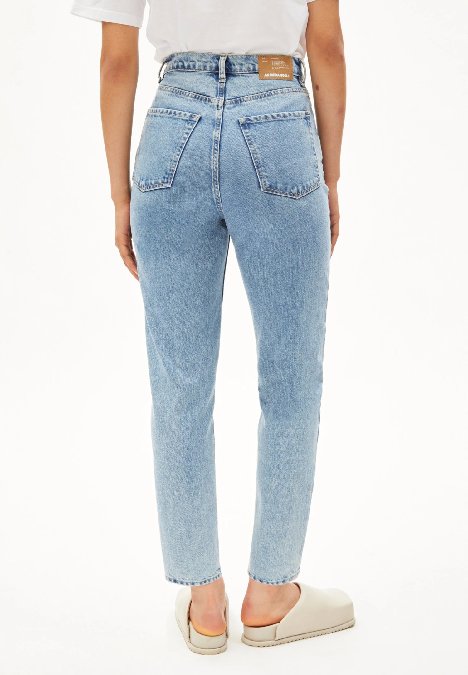 Armedangels Mairaa - Slim Fit Jeans - Fresh Blue 3 Armedangels Mairaa - Slim Fit Jeans - Fresh Blue - Afbeelding 3