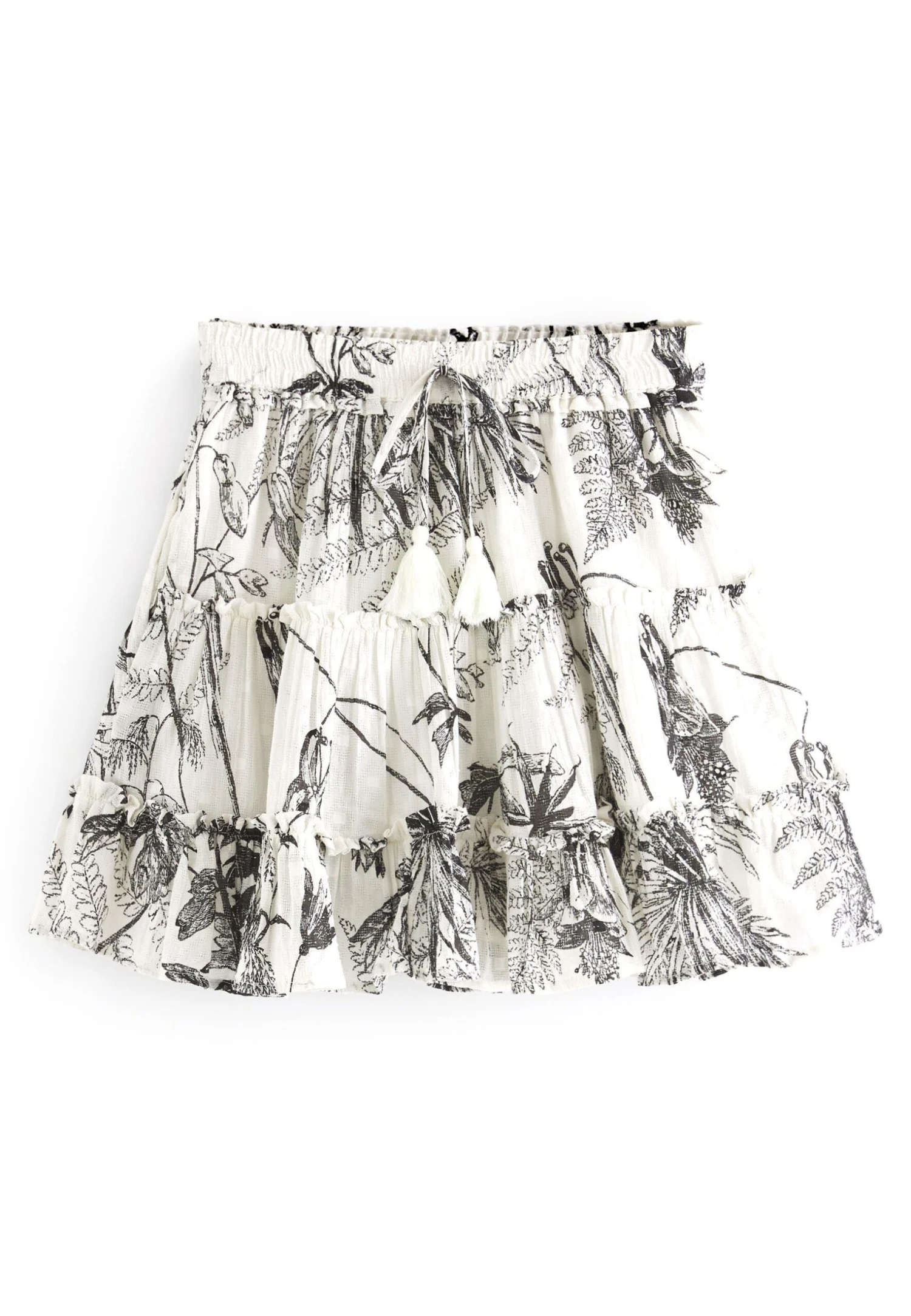 Next Tiered - Minirok - Print Texture 4 Next Tiered - Minirok - Print Texture - Afbeelding 4