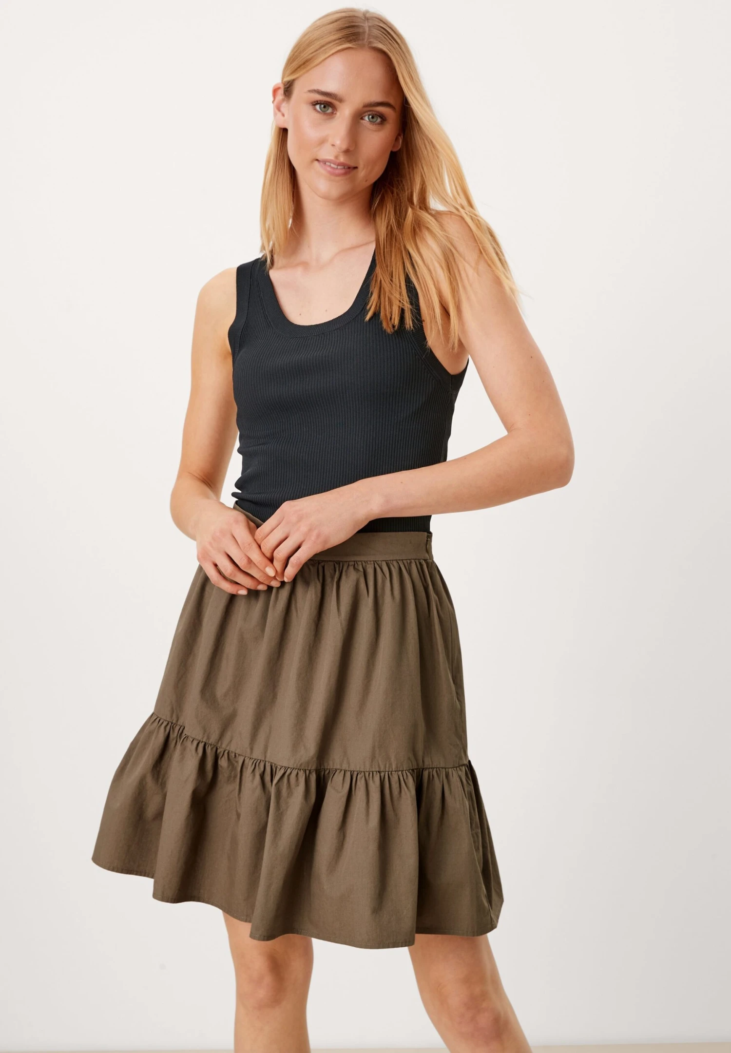 S.Oliver A-Lijn Rok - Light Green 4 S.Oliver A-Lijn Rok - Light Green - Afbeelding 4