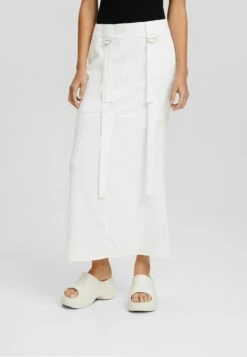 BERSHKA A-Lijn Rok - White