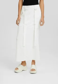 BERSHKA A-Lijn Rok - White