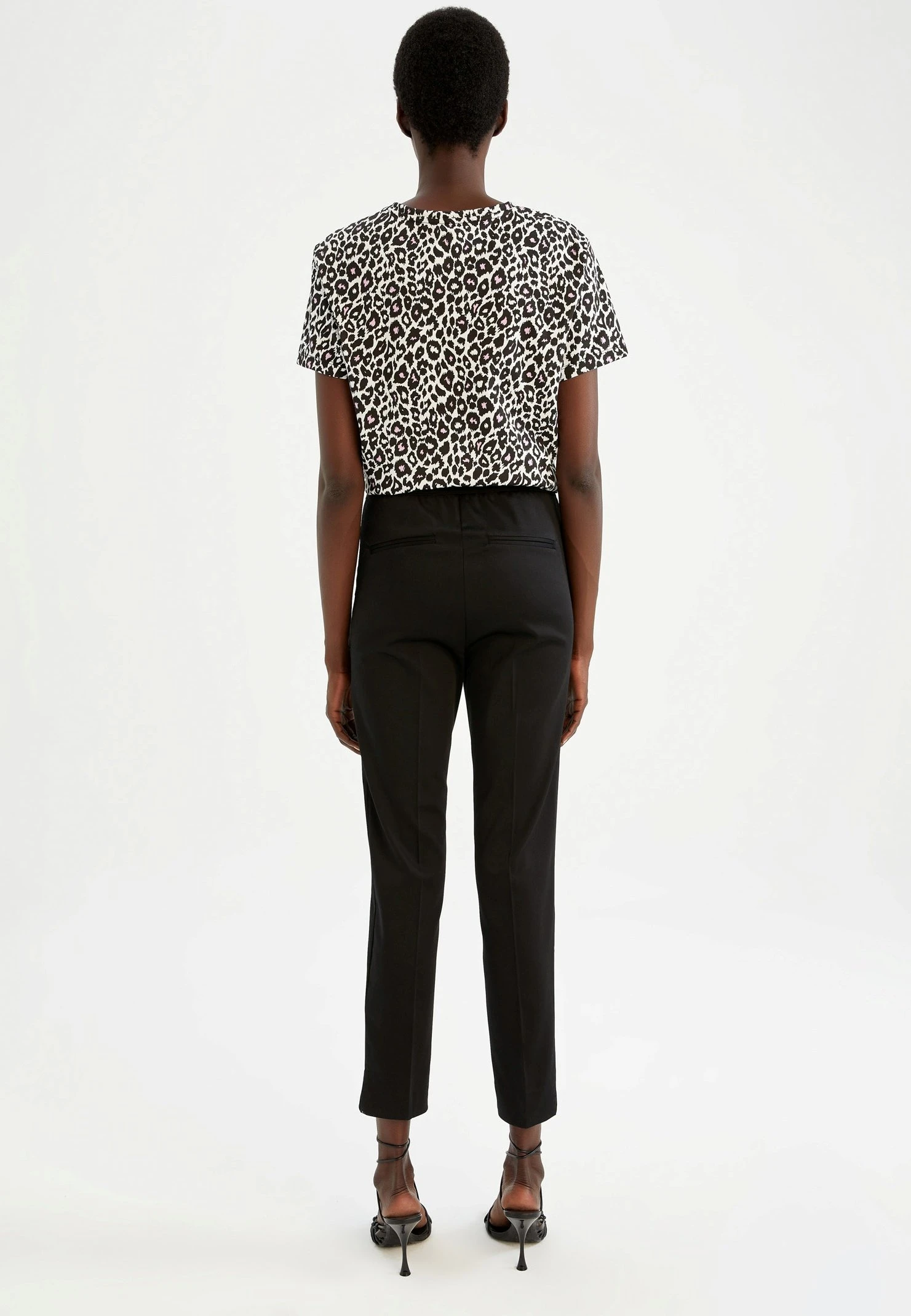 DeFacto Valentina Cigarette- Broek - Black 3 DeFacto Valentina Cigarette- Broek - Black - Afbeelding 3