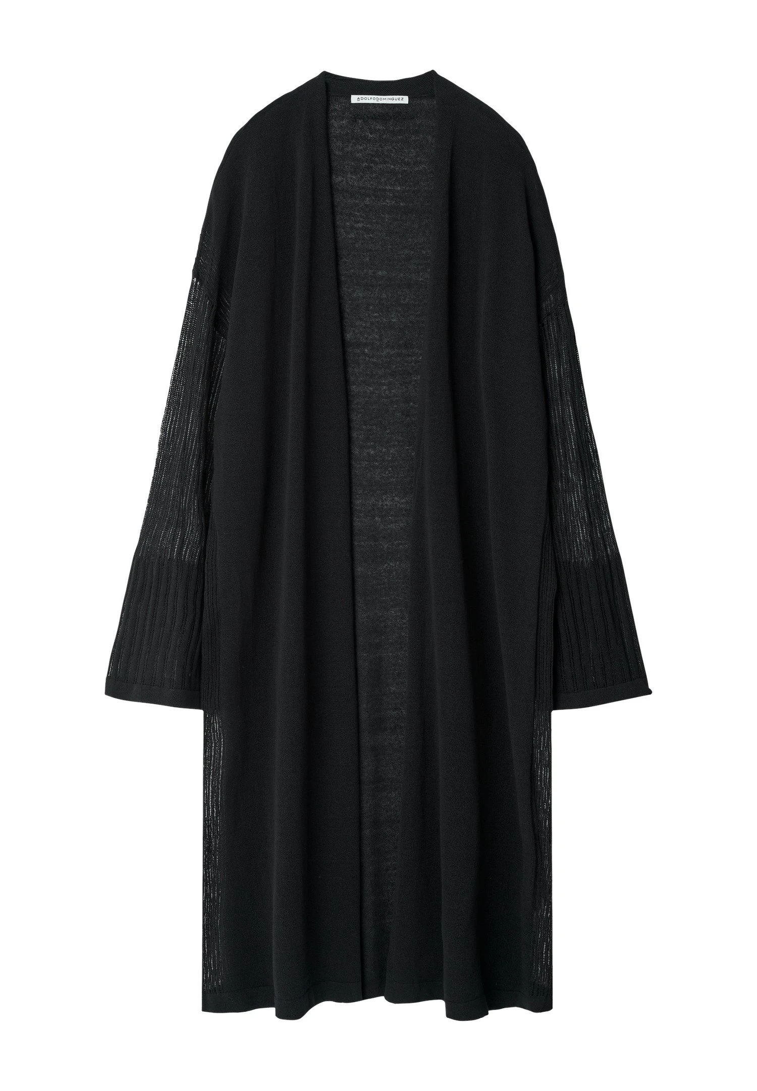 ADOLFO DOMINGUEZ Long - Vest - Black 5 ADOLFO DOMINGUEZ Long - Vest - Black - Afbeelding 5