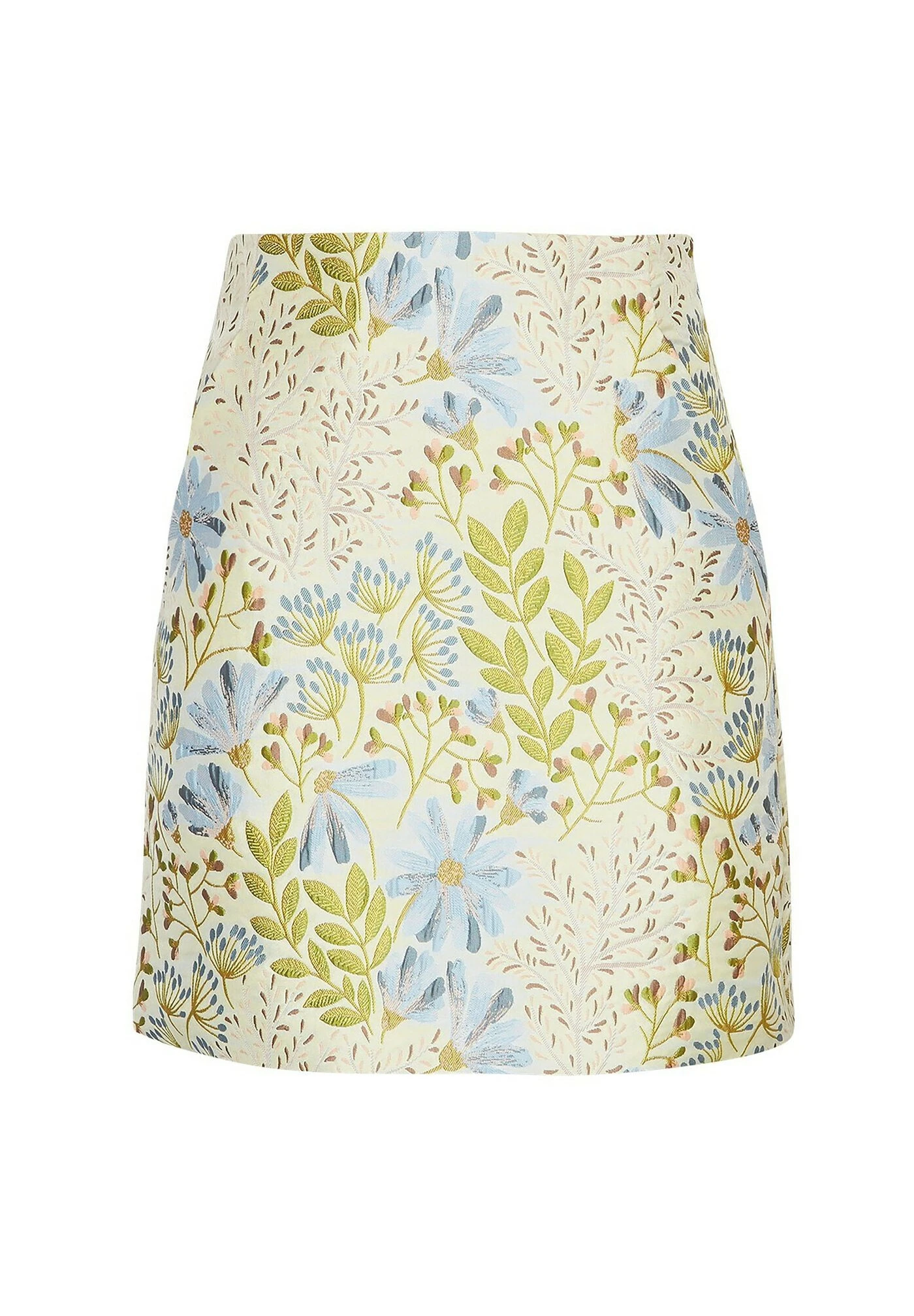 MOSS COPENHAGEN Pedrine - A-Lijn Rok - Aloe W Florals 1 MOSS COPENHAGEN Pedrine - A-Lijn Rok - Aloe W Florals