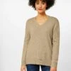 STREET ONE Mit V-Ausschnitt - Trui - Beige