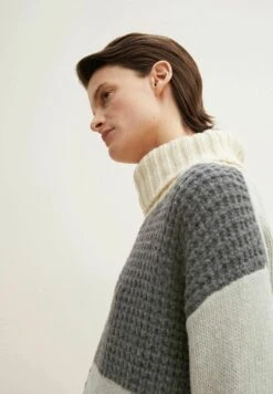 Tom Tailor Verschiedenen Struktu - Trui - Grey Patched Design 10 Tom Tailor Verschiedenen Struktu - Trui - Grey Patched Design -ESPRIT Winkel 57c9e5773e0d4005a01e6ebfe1126591