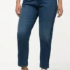 Ulla Popken Offenkantig - Relaxed Fit Jeans - Blue Denim