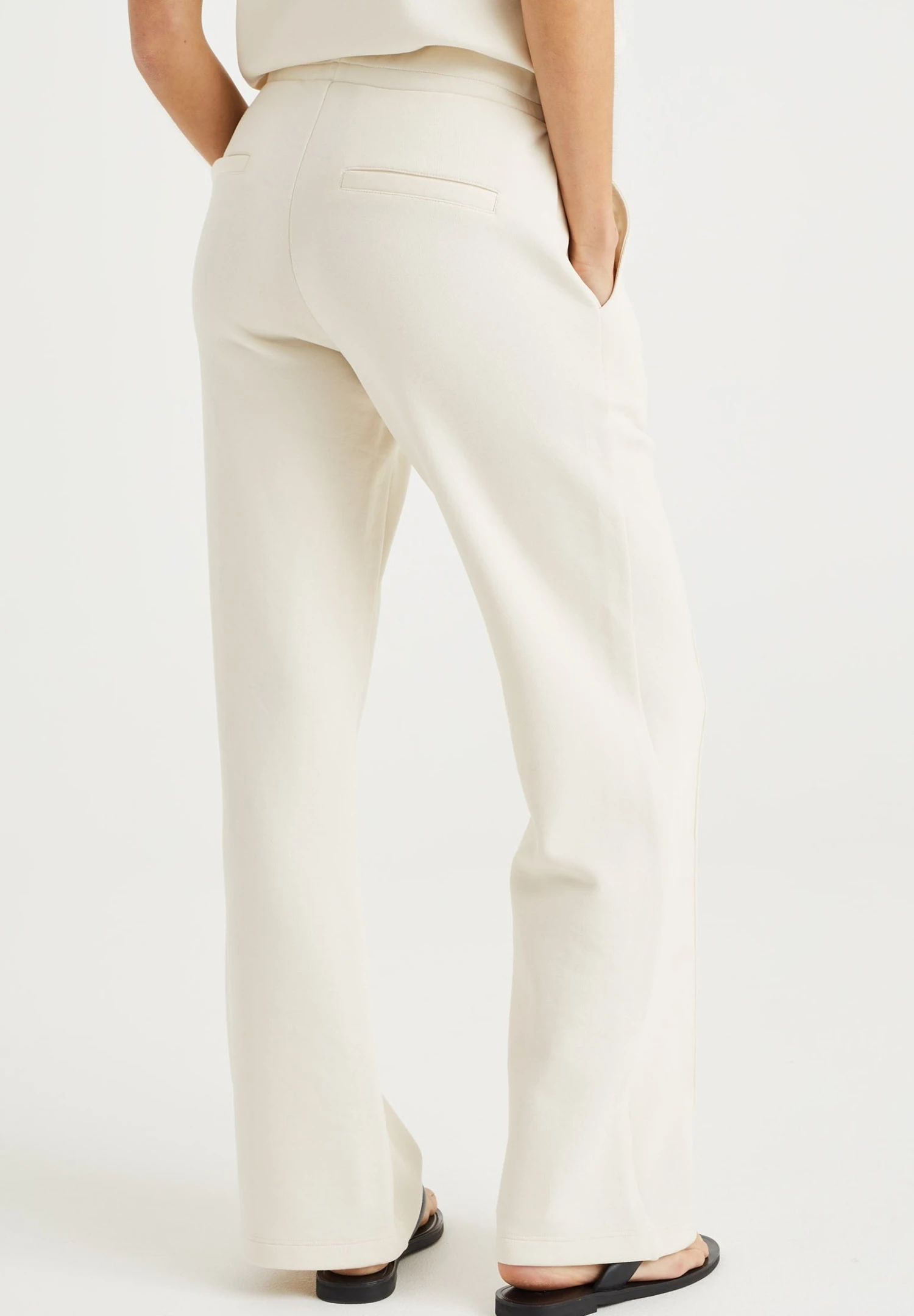 WE FASHION Wide Leg- Broek - White 3 WE FASHION Wide Leg- Broek - White - Afbeelding 3
