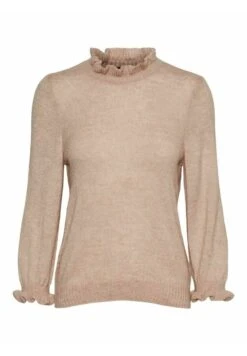 Vero Moda Rüschen - Trui - Beige