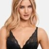 Marks & Spencer Silk Beau Wired Plunge - Bustier - Black