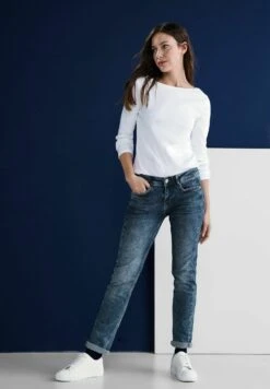 STREET ONE Straight Leg Jeans - Blau -ESPRIT Winkel 6049d6ae04064194b0d6a467b33b7c81