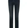 Straight Leg Jeans - Black Blue Mit Use