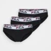 Fila Woman Brief 3 Pack - Slip - Black