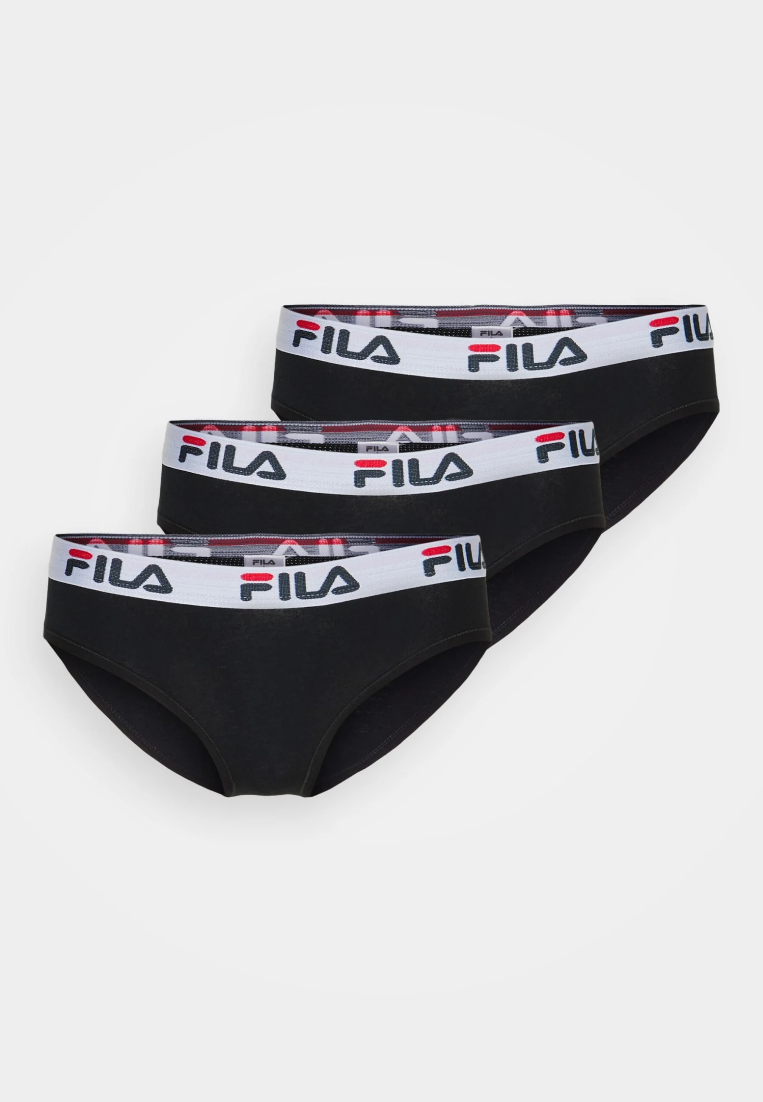 Fila Woman Brief 3 Pack - Slip - Black 1 Fila Woman Brief 3 Pack - Slip - Black