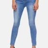 Highwaist - Jeans Skinny Fit - Blau