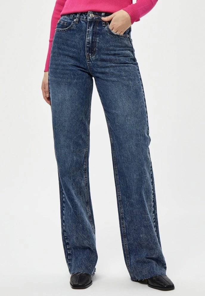 DESIRES Koral Wide Leg - Relaxed Fit Jeans - Dark Blue 1 DESIRES Koral Wide Leg - Relaxed Fit Jeans - Dark Blue