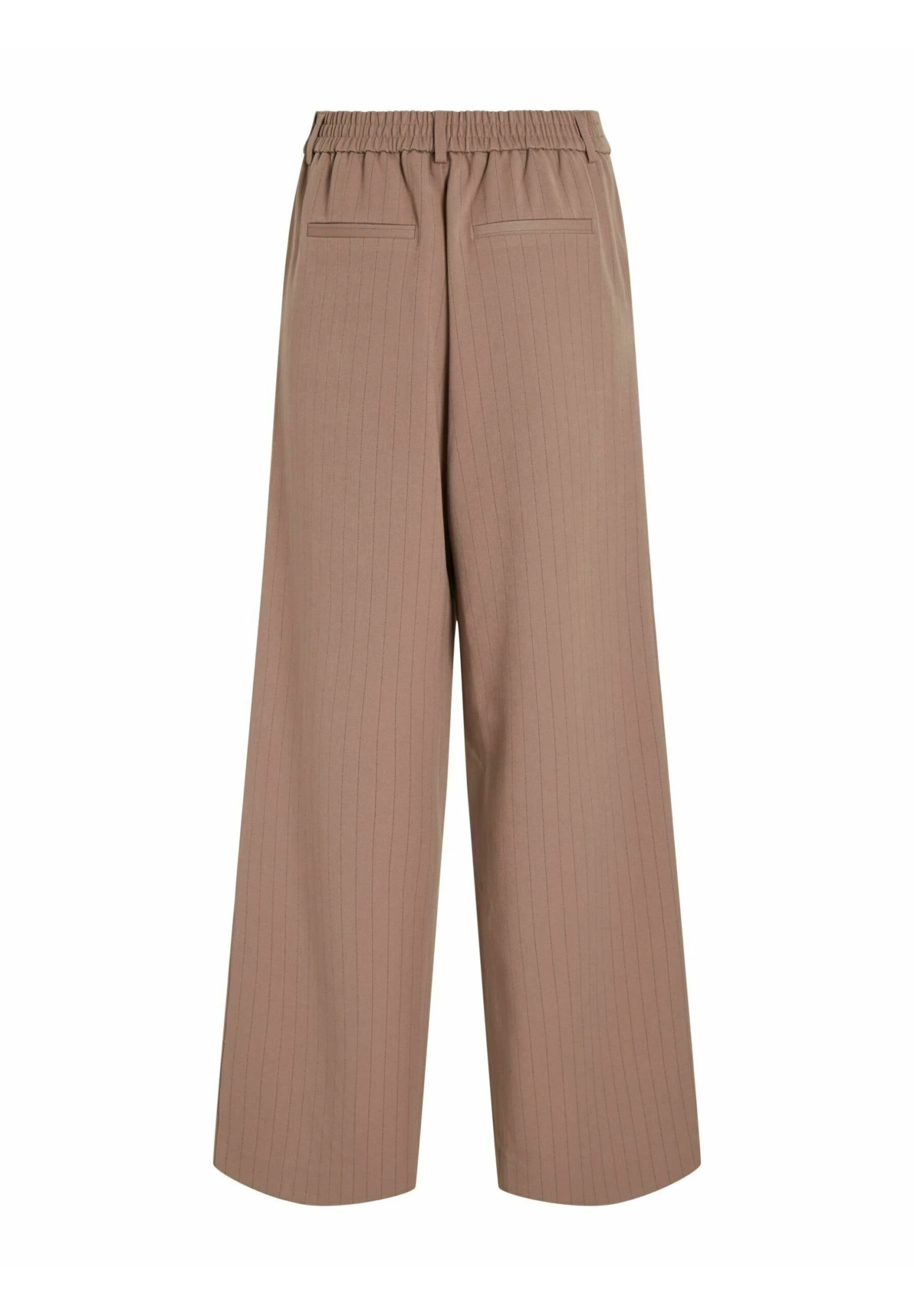 Vila High Waist Nadelstreifen - Broek - Brown Lentil 6 Vila High Waist Nadelstreifen - Broek - Brown Lentil - Afbeelding 6