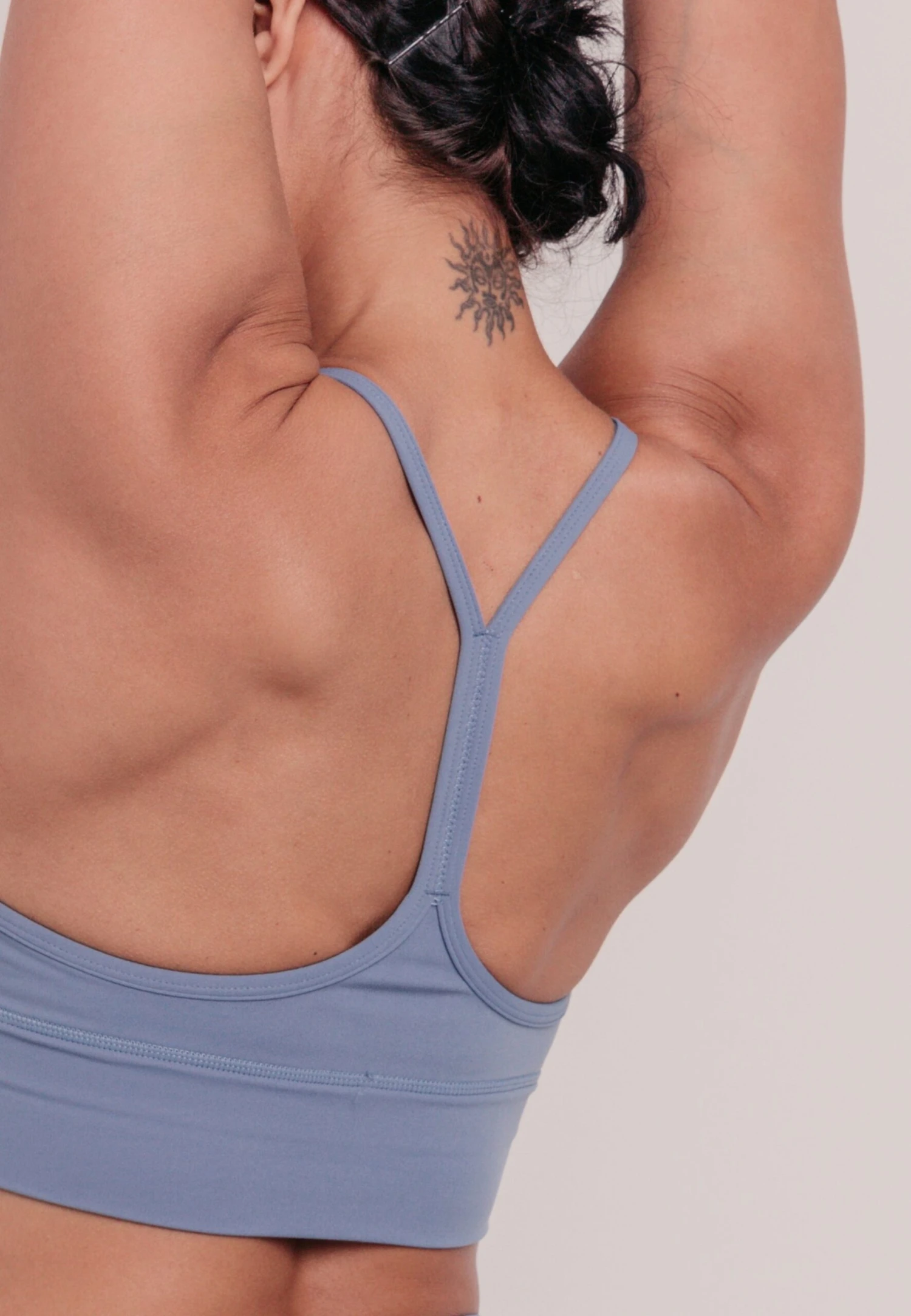 Racerback - Sport-Bh Met Medium Support - Blue 4 Racerback - Sport-Bh Met Medium Support - Blue - Afbeelding 4