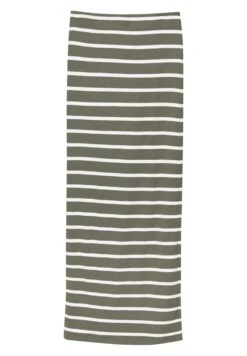 PULL & BEAR Long Striped - Maxirok - Khaki -ESPRIT Winkel 688fbfb1e79e4c98a00cd5a9dc11656b