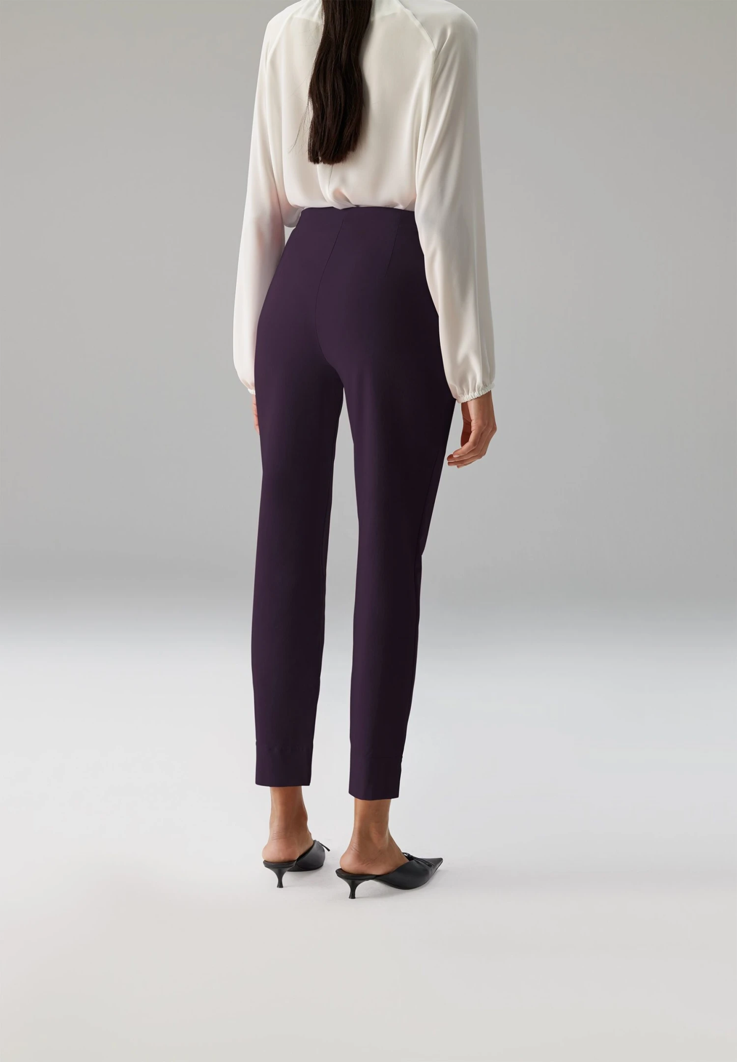 Moses - Broek - Indigo Purpel 3 Moses - Broek - Indigo Purpel - Afbeelding 3