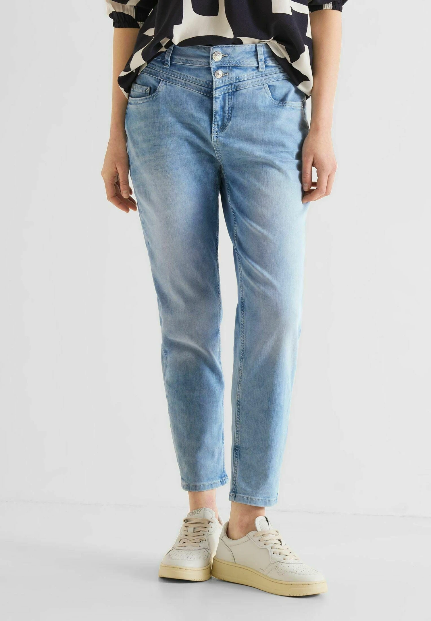 STREET ONE Slim Fit Jeans - Blau 1 STREET ONE Slim Fit Jeans - Blau