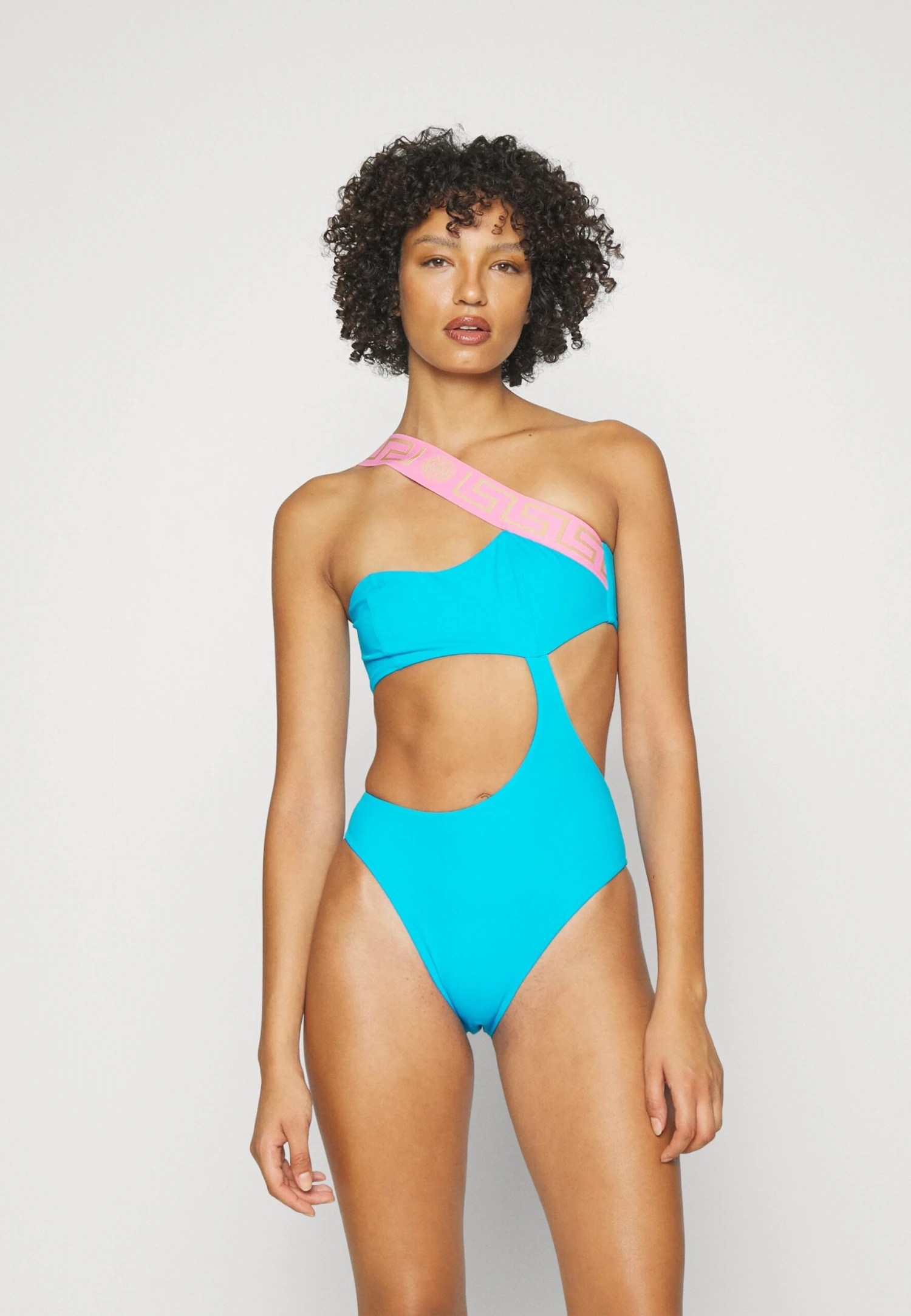 Versace One Piece - Badpak - Mediterranean Blue/Flamingo 1 Versace One Piece - Badpak - Mediterranean Blue/Flamingo
